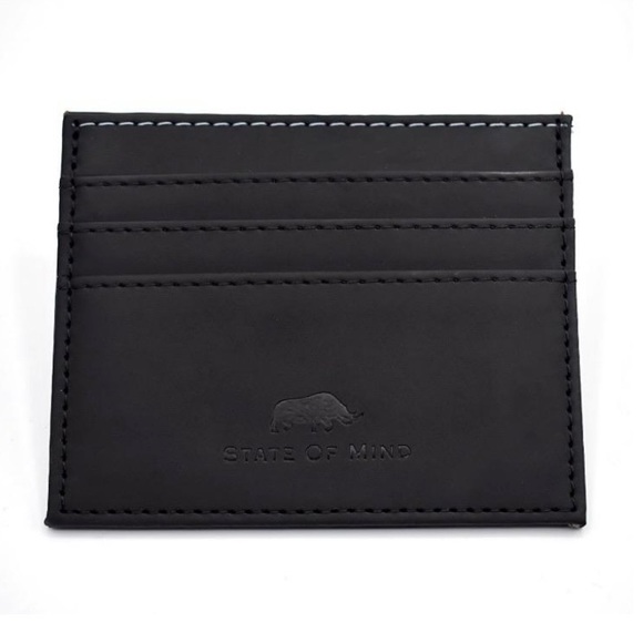 Vegan Leather Wallet - Double Sided - Picture 1 of 5